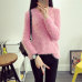 2016 Women Candy Colors Sweaters Fashion Autumn Winter Warm Mohair O-Neck Pullover Long Sleeve Casual Loose Sweater Knitted Tops