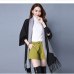 2018 Autumn New Women's Elegant Socialite Cashmere Tassel Cardigan Sweaters Batwing Sleeves Scarf Cape Outwear Good Quality