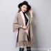 2018 Autumn New Women's Elegant Socialite Cashmere Tassel Cardigan Sweaters Batwing Sleeves Scarf Cape Outwear Good Quality