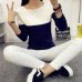 2018 Sweater Women Fashionable High Elastic Knitted Split Autumn Winter Sweaters Pullovers Female Tricot Jumper Femme SW542