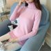 2018New Winter Thick Warm Women Turtleneck Sweaters Pullovers Knit Long Sleeve Bottoming Sweater Female Jumper Tops 10 colors 26