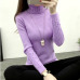 2018New Winter Thick Warm Women Turtleneck Sweaters Pullovers Knit Long Sleeve Bottoming Sweater Female Jumper Tops 10 colors 26