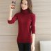 2018New Winter Thick Warm Women Turtleneck Sweaters Pullovers Knit Long Sleeve Bottoming Sweater Female Jumper Tops 10 colors 26