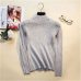 2019 Autumn Winter Women Pullovers Sweater Knitted Elasticity Casual Jumper Fashion Slim Turtleneck Warm Female Sweaters