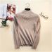 2019 Autumn Winter Women Pullovers Sweater Knitted Elasticity Casual Jumper Fashion Slim Turtleneck Warm Female Sweaters