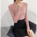 2019 Autumn Winter Women Pullovers Sweater Knitted Elasticity Casual Jumper Fashion Slim Turtleneck Warm Female Sweaters 9011