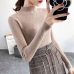 2019 Autumn Winter Women Pullovers Sweater Knitted Korean Elasticity Casual Jumper Fashion Slim Turtleneck Warm Female Sweaters