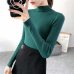 2019 Autumn Winter Women Pullovers Sweater Knitted Korean Elasticity Casual Jumper Fashion Slim Turtleneck Warm Female Sweaters