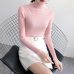 2019 Autumn Winter Women Pullovers Sweater Knitted Korean Elasticity Casual Jumper Fashion Slim Turtleneck Warm Female Sweaters