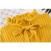 2019 Casual Spring Women Slim Sweater Winter Knitted Sweater Lace Up Flare Long Sleeve Ruffle Knitting Pullover Womens Sweaters