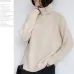2019 Colorfaith Women Pullover Sweater Knitting Autumn Winter Casual Solid Turtleneck Vintage Ladies Thick Tops SW1027