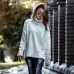 2019 Colorfaith Women Pullover Sweater Knitting Autumn Winter Casual Solid Turtleneck Vintage Ladies Thick Tops SW1027