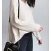 2019 Colorfaith Women Pullover Sweater Knitting Autumn Winter Casual Solid Turtleneck Vintage Ladies Thick Tops SW1027