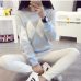 2019 Female Pullovers Winter Sweater Fashion Women Spring Autumn Pullover Long Sleeve Plaid Casual Ladies Sweaters