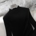 2019 Knitted Women high neck Sweater Pullovers Turtleneck Autumn Winter Basic Women Sweaters Slim Fit Black