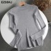 2019 Knitted Women high neck Sweater Pullovers Turtleneck Autumn Winter Basic Women Sweaters Slim Fit Black