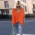 2019 New Plus Size Autumn Winter Knitting Casual Long Sleeve Solid Colors Sweater Loose Female Sweaters Fashion Women Clothing