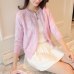 2019 Spring autumn sweater cardigan dress sunscreen shawl thin coat a long sleeved sweater sweater girl summer air conditioning