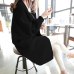 2019 Women Long Cardigans Autumn Winter Stitch Poncho Knitting Sweater Female Over sized Shawl Cape Jacket Coat Trench Parkas