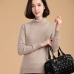 2019 autumn winter cashmere sweater female pullover high collar  turtleneck sweater women solid color lady basic sweater