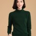 2019 autumn winter cashmere sweater female pullover high collar  turtleneck sweater women solid color lady basic sweater