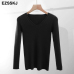 2019 new Spring Autumn V Neck sweater Pullovers Women Slim basic Sweater Elastic soft Jumpers female women sweater