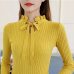 2019 new fashion Slim Knitted Sweater Female Long Sleeve Autumn Sweater  Womens Pullovers Sweaters Winter Sweater Women