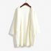 2019 ulzzang Girl Casual Long Knitted Cardigan Autumn Korean Women Loose Solid Color Pocket Design Sweater Jacket Pink Beige