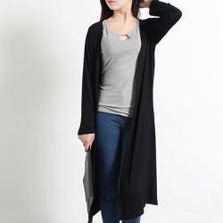 9 Colors Women's Casual Long Modal Cotton Soft Simple Color All Year Round Free Size Loose Thin Cardigan