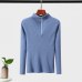 Autumn winter Sweaters Women 2019 Sexy Slim solid color Korean zipper sweater knit Pullovers bottom ladies sweater pullover