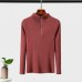 Autumn winter Sweaters Women 2019 Sexy Slim solid color Korean zipper sweater knit Pullovers bottom ladies sweater pullover