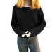 Autumn winter women sweaters and pullovers korean style long sleeve casual crop sweater slim solid knitted jumpers sweater mujer