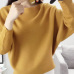 BHflutter Sweater Women Slash Neck Knitted Winter Sweaters Tops Female Batwing Cashmere Casual Pullovers Jumper Pull Femme 2018