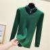 Basic Sweater Women Pullover Knitted Long Sleeve Sexy V-Neck Women Sweaters Top Autumn Winter Soft Elasticity Pull Femme Black