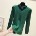 Basic Sweater Women Pullover Knitted Long Sleeve Sexy V-Neck Women Sweaters Top Autumn Winter Soft Elasticity Pull Femme Black