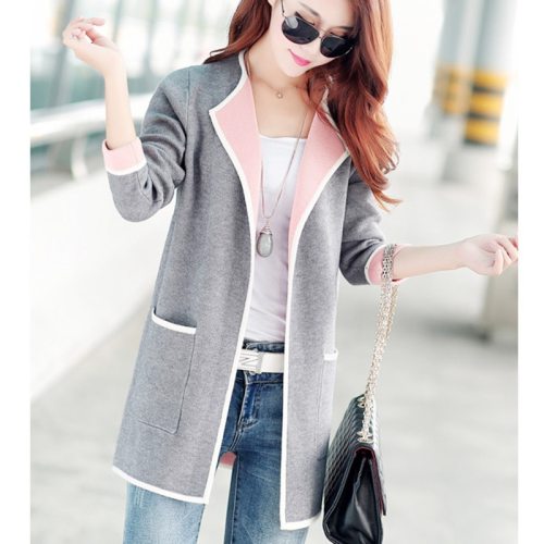 Cardigan Sweater Women's Clothing Coat For Women plus size 2019 New Spring and autumn Sweaters Korean Style Female Fashion Tops