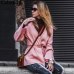 Colorfaith Women Sweater Cardigans 2019 Knitting Autumn Winter Lace Up Belt Loose Outer Wear Elegant Casual Ladies Tops SW8842