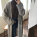 DICLOUD Fashion Long Cardigan Women 2019 Fashion Harajuku Loose Knit Sweater Women Casual Black Oversized Jacket Coat Autumn