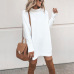 Danjeaner New Spring Turtleneck Solid Knitted Sweaters Dress Women Long Sleeve Slim Streetwear Pullovers Oversized Sweater Pull