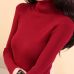 DisappeaRanceLove 2019 Brand autumn medium-long elastic sweater long-sleeve sweater female pullover turtleneck sweater