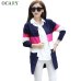 Elegant Women Sweaters Spring Summer Thin Cardigans Knitted Long Cardigan Cotton Haut Femme Ete  Blusas Gilet  Size XL