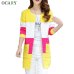 Elegant Women Sweaters Spring Summer Thin Cardigans Knitted Long Cardigan Cotton Haut Femme Ete  Blusas Gilet  Size XL