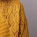 Fall Women Cardigan Solid Color Hollow Out Sweaters Size S-XXL Poncho Full Sleeve Open Stitch Female Knitted Outerwear