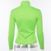 Feitong 2018 Women Fashion Solid Long Sleeve Turtle Neck Shirt Fit Blouse Tops New arrival