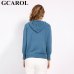 GCAROL Fall Winter Girls Knit Pullover 30% Wool Hooded Sweater High Street Candy Women Render Knit Jumper Knitwear