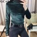 GCAROL New Arrival Fall Winter Women Pleuche Turtleneck Sweater Stretch High Quality Smooth Thick Pullover Basic Warm OL Tops