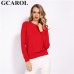 GCAROL New O Neck Women 30% Wool Sweater Candy Jumper Casual Stretch Fall Winter Basic Render Knit Pullover S-3XL