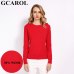 GCAROL New O Neck Women 30% Wool Sweater Candy Jumper Casual Stretch Fall Winter Basic Render Knit Pullover S-3XL