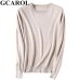 GCAROL New O Neck Women 30% Wool Sweater Candy Jumper Casual Stretch Fall Winter Basic Render Knit Pullover S-3XL