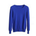 GCAROL New O Neck Women 30% Wool Sweater Candy Jumper Casual Stretch Fall Winter Basic Render Knit Pullover S-3XL